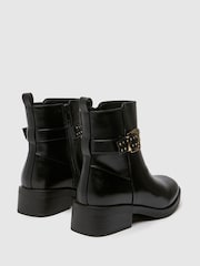 Schuh Billie Hardwear Ankle Black Boots - Image 4 of 4