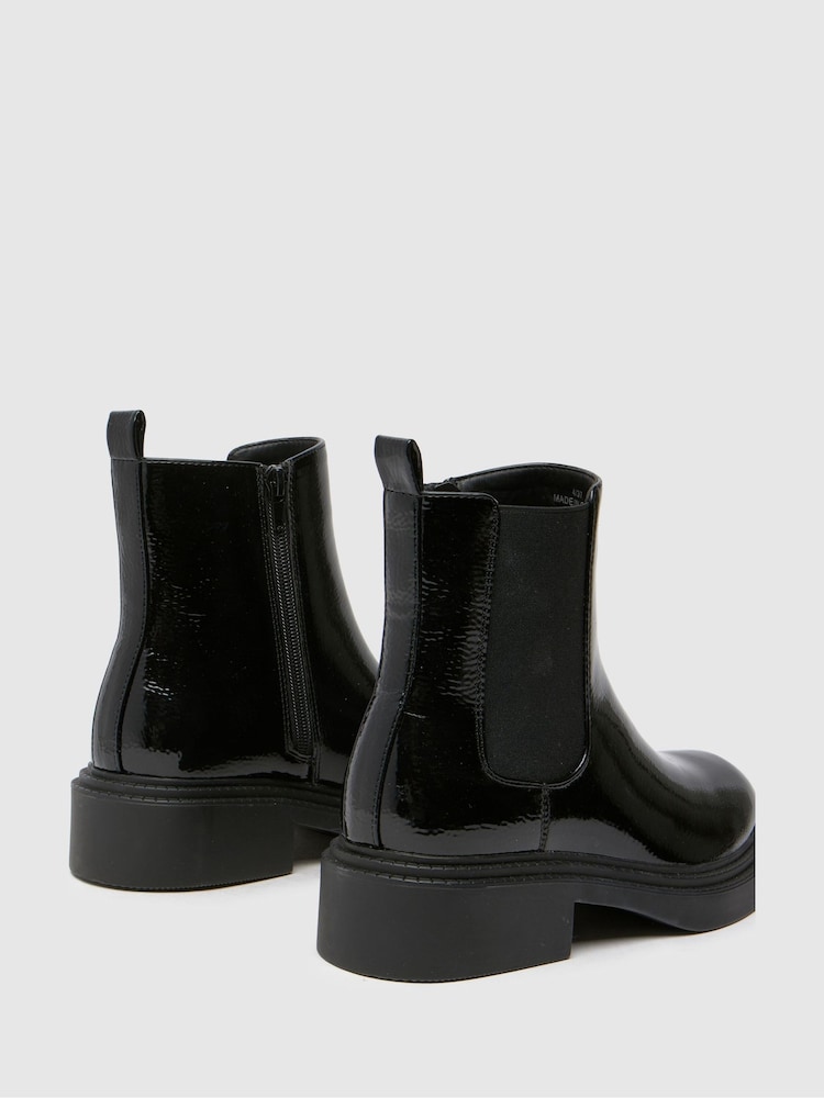 Schuh Colleen Chelsea Black Boots - Image 4 of 4