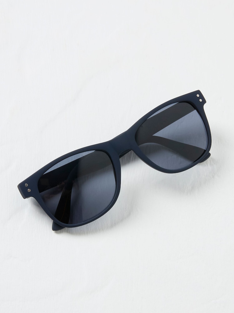 FatFace Navy Blue Theo Sunglasses - Image 1 of 2 FatFace Navy Blue Theo Sunglasses - Image 1 of 2