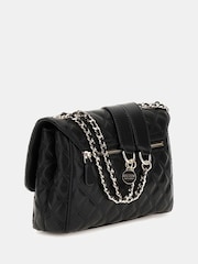 Guess Giully Quilted Crossbody Black Bag - Image 2 of 4