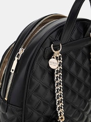 Guess Giully Quilted Dome Black Backpack - Image 4 of 4
