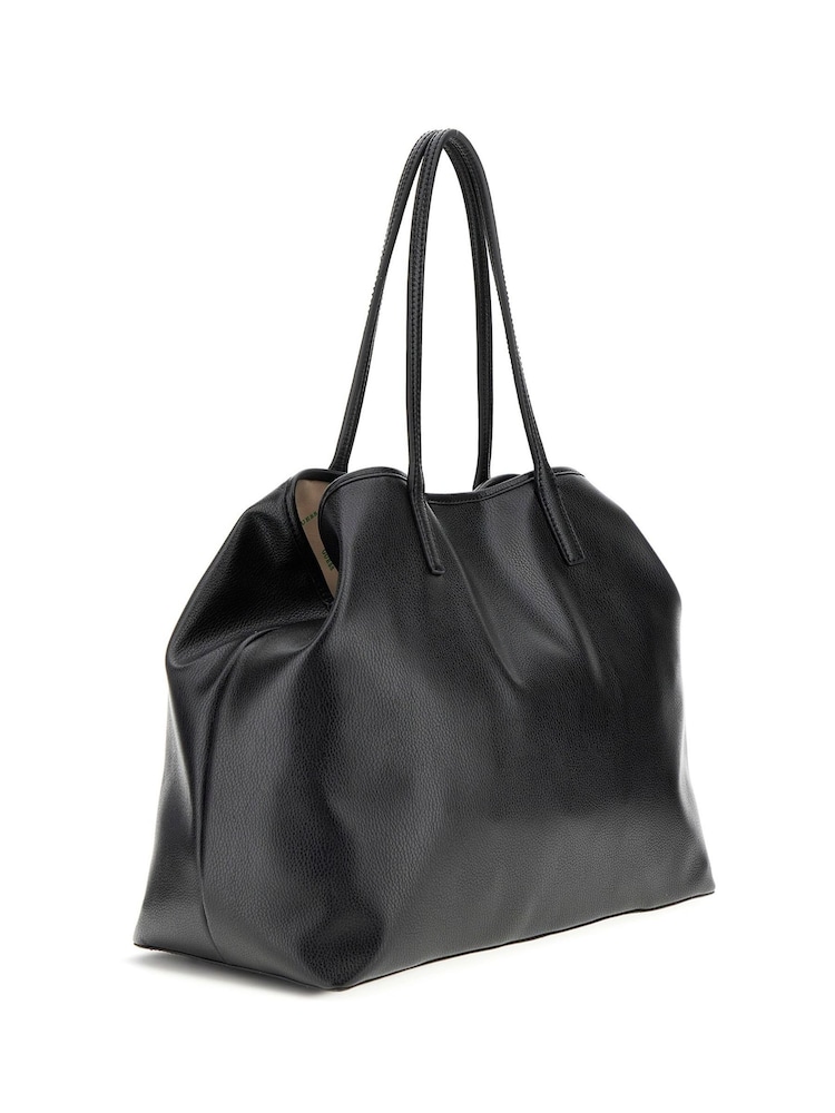 Preto - Guess Victoria grande 2 em 1 bolsa Tote - Imagem 4 de 4