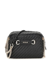 Guess Muriel Woven Camera Crossbody Bag - Image 1 of 3