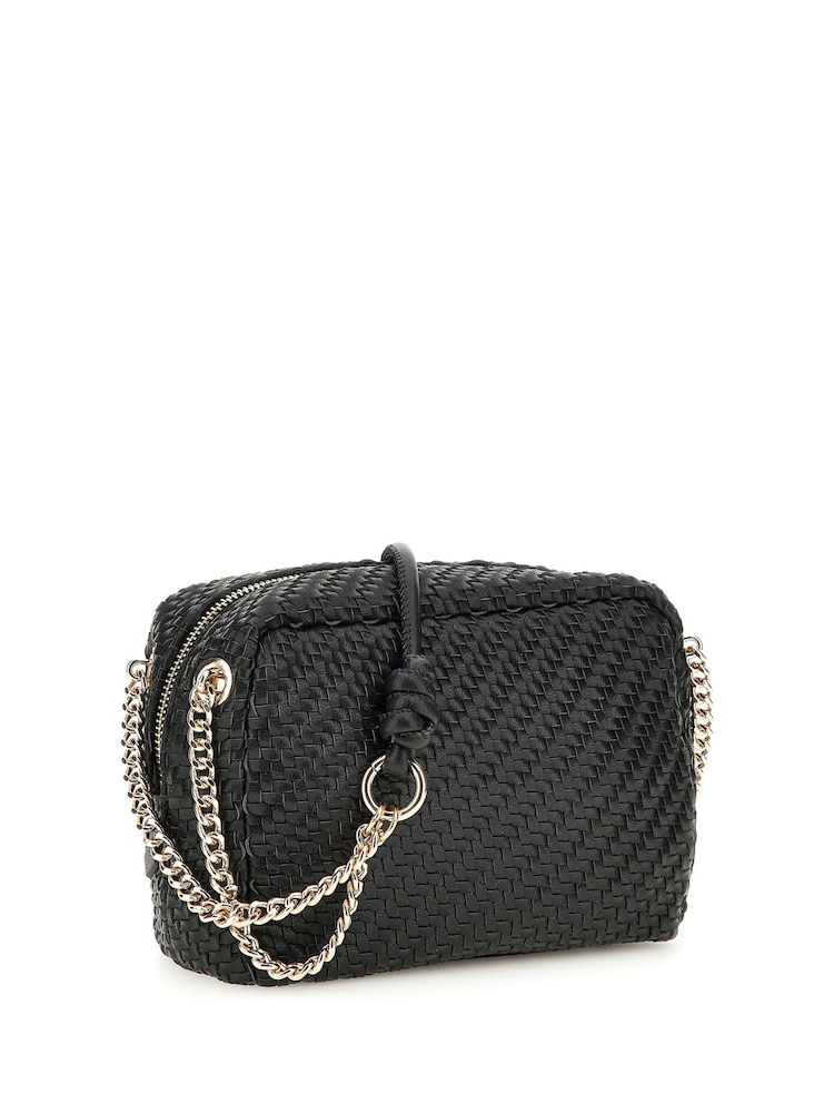 Guess Muriel Woven Camera Crossbody Bag - Image 2 of 3