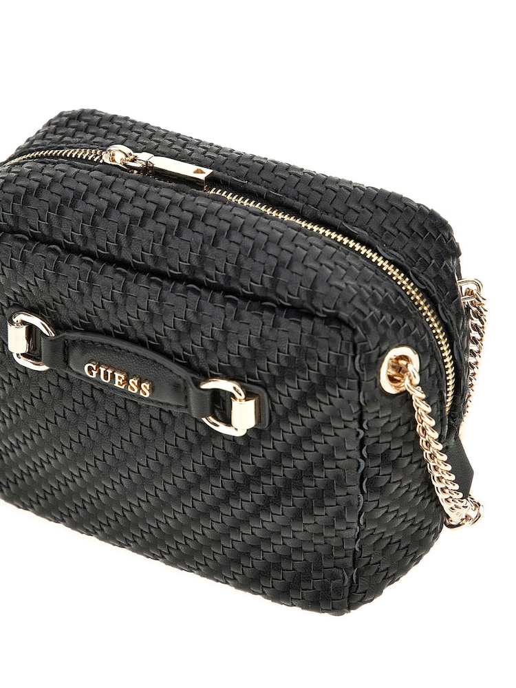 Guess Muriel Woven Camera Crossbody Bag - Image 3 of 3