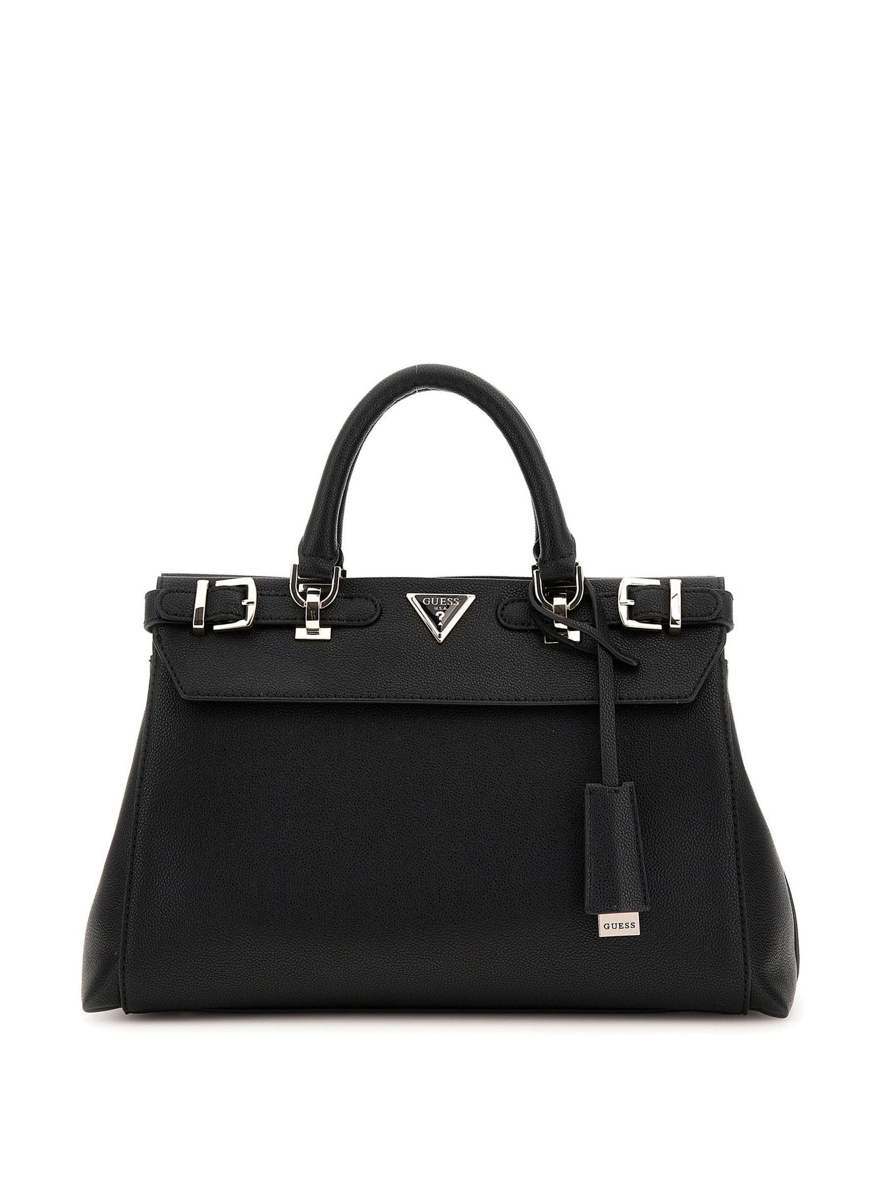Buy Guess Black Ali Luxury Satchel Bag from Next USA