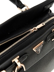 Guess Black Ali Luxury Satchel Bag - Image 3 of 4