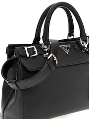 Guess Black Ali Luxury Satchel Bag - Image 4 of 4