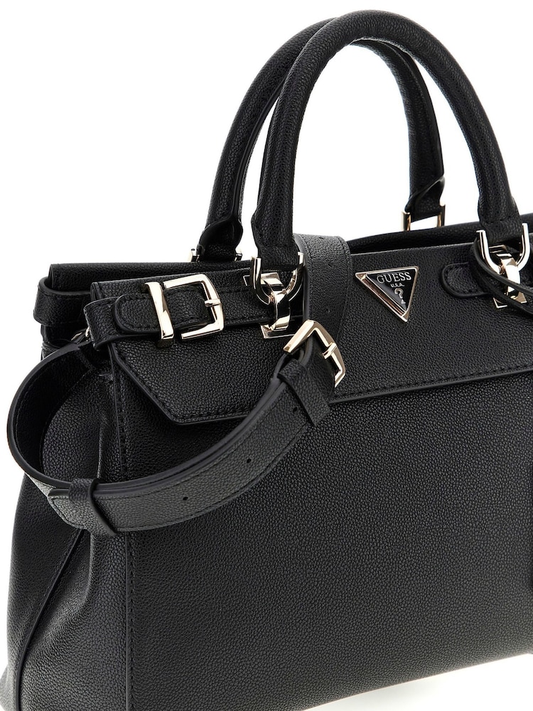 Guess Black Ali Luxury Satchel Bag - Image 4 of 4