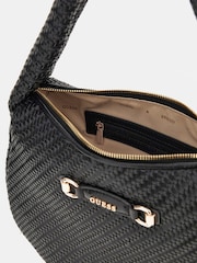 Guess Francy Woven Hobo Shoulder Bag - Image 3 of 3