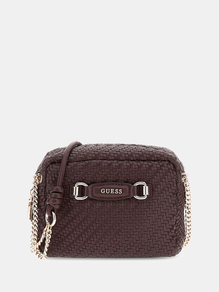 Guess Muriel Woven Camera Crossbody Bag - Image 2 of 4