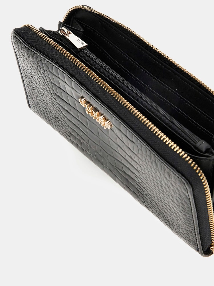 Guess Laurel Large Zip Around Purse - Image 4 of 4