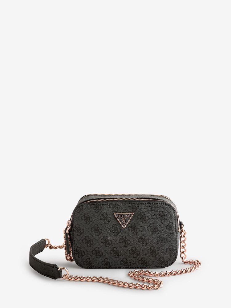 Черный/серый - Guess 4G Logo Noelle Crossbody Camera Bag - Изображение 1 из 2