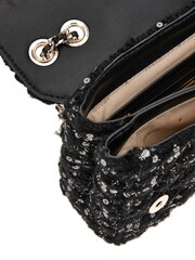 Guess Giully Convertible Tweed Crossbody Bag - Image 3 of 3