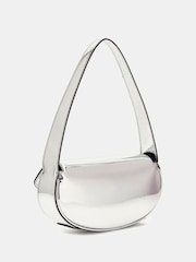 Guess Silver Arnela Flap Shoulder Bag - Image 2 of 3