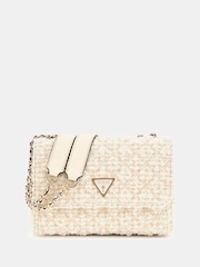 Guess Giully Convertible Tweed Crossbody Bag - Image 1 of 5