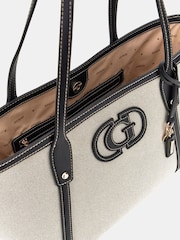 Guess Sebina Canvas Logo Tote Bag - Image 3 of 3