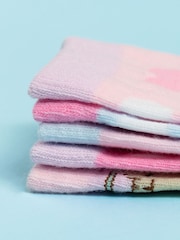 Vanilla Underground Pink Girls Pusheen Socks 5 Pack - Image 4 of 5