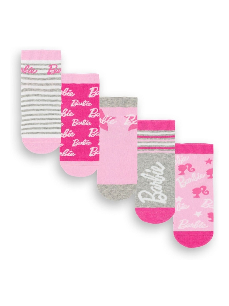 Vanilla Underground Barbie 5er-Pack Socken für Mädchen - Bild 1 von 5 Vanilla Underground Barbie 5er-Pack Socken für Mädchen - Bild 1 von 5