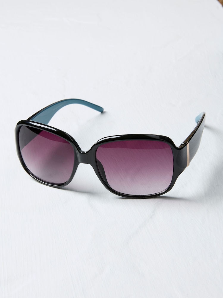 FatFace Black Olivia Oversized Sunglasses - Image 2 of 2
