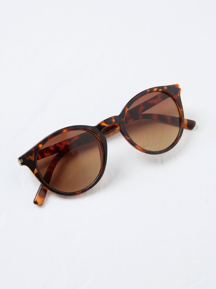 FatFace Tortoiseshell Brown Poppy Sunglasses - Image 1 of 2
