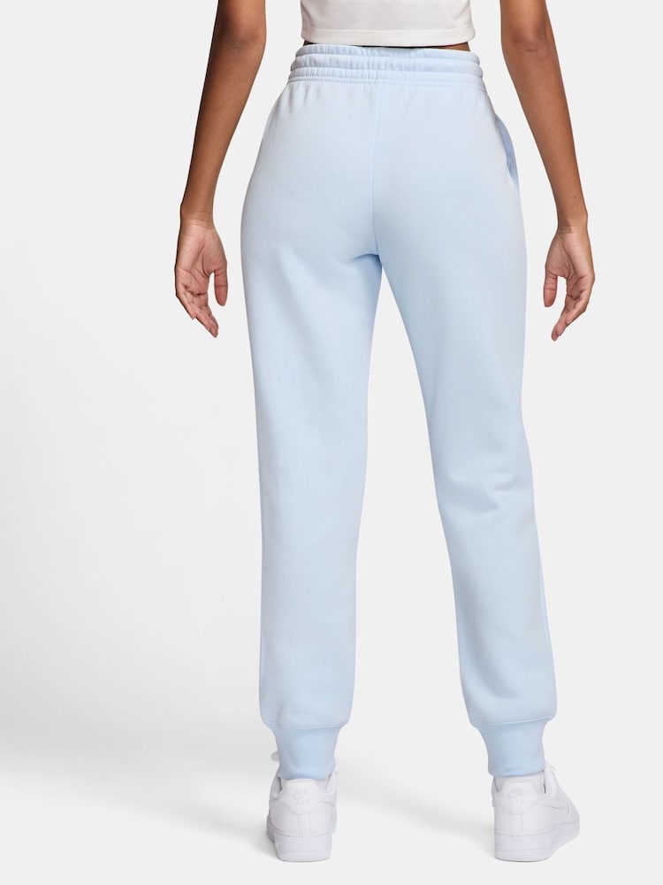 Nike Light Blue Tint Phoenix Fleece Mid Rise Joggers - Image 2 of 3