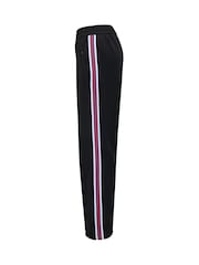 ONLY Black Side Stripe Straight Leg Trousers - Image 4 of 4