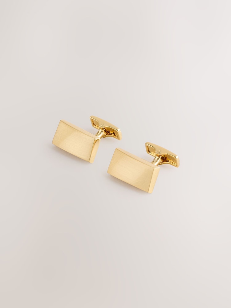 Gold Tone Cufflinks - Image 2 of 4