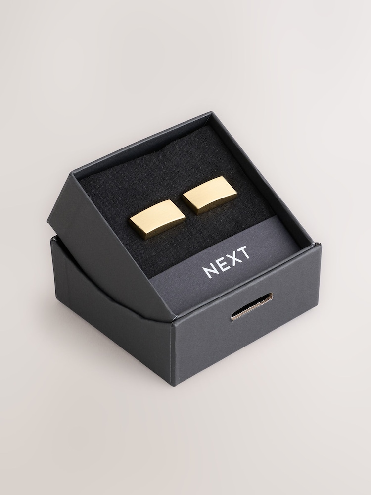 Gold Tone Cufflinks - Image 4 of 4