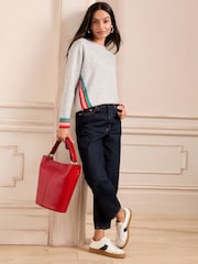 Love & Roses Grey Jumper - Image 3 of 4