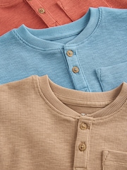 Multi Plain Short Pyjamas 3 Pack (9mths-10yrs) - Image 12 of 13