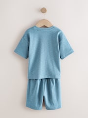 Multi Plain Short Pyjamas 3 Pack (9mths-10yrs) - Image 9 of 13