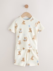 Ecru Baby Bear Single Short Pyjamas (9mths-6yrs) - Image 5 of 8