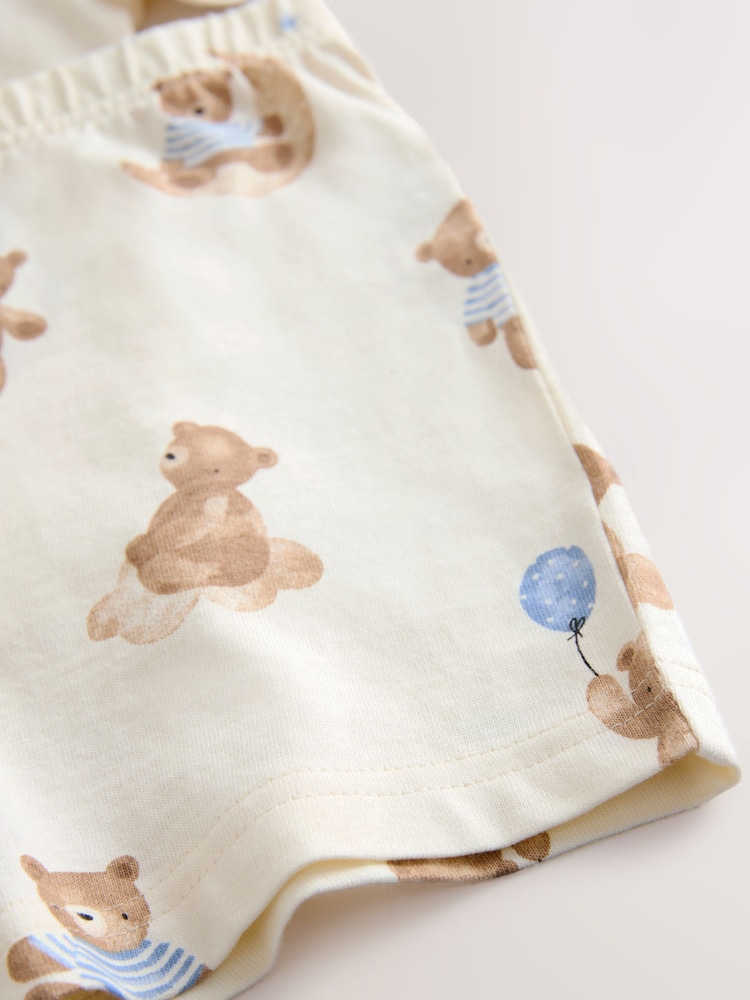 Ecru Baby Bear Single Short Pyjamas (9mths-6yrs) - Image 7 of 8