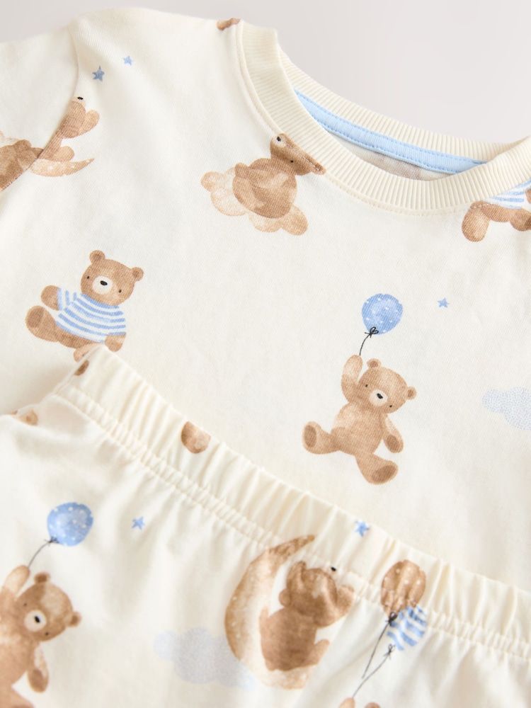 Ecru Baby Bear Single Short Pyjamas (9mths-6yrs) - Image 8 of 8