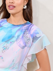 Camiseta estampada com detalhes Lipsy - Imagem 4 de 4
