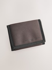 Brun - Porte-monnaie décontracté en toile - Image 1 de 5