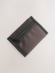 Brun - Porte-monnaie décontracté en toile - Image 2 de 5