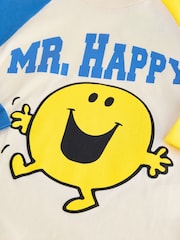 White Mr Men Long Sleeve 100% Cotton T-Shirt (3mths-8yrs) - Image 4 of 4
