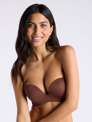 Boux Avenue Strapless Brown Bra - Image 1 of 6