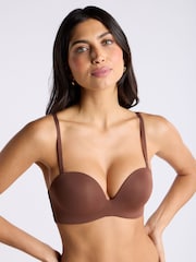 Boux Avenue Strapless Brown Bra - Image 2 of 6