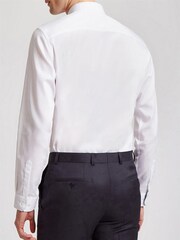 Ted Baker Tailoring 100% Cotton Regular Holme Strech White Shirt - Image 2 of 4