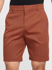 Nike Brown Tour 8 inch Chino Golf Shorts - Image 1 of 4