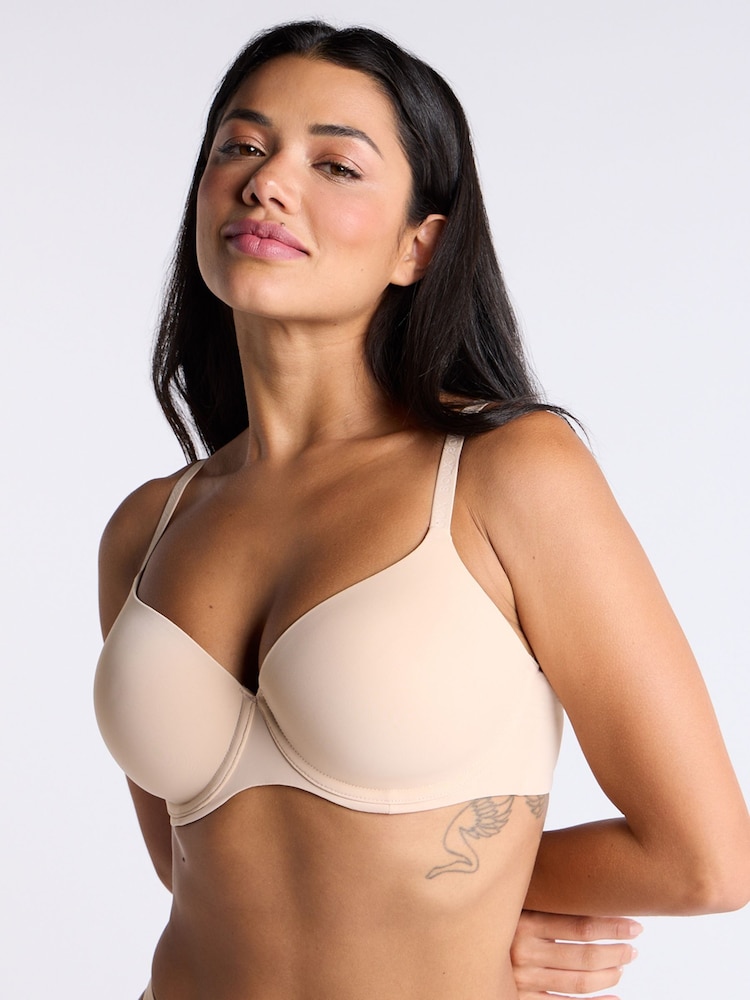 Boux Avenue Padded Nude T-Shirt Bra - Image 2 of 5