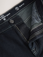 Mid Blue Slim Fit Lightweight Stretch Denim Jeans - Image 10 of 12