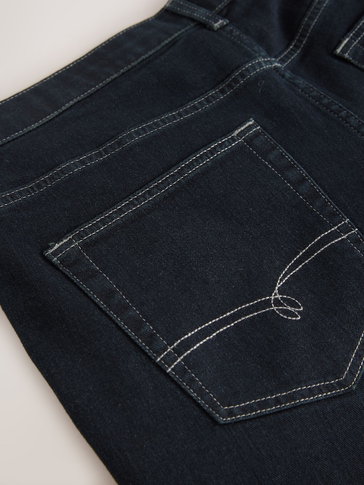 Mid Blue Slim Fit Lightweight Stretch Denim Jeans - Image 12 of 12