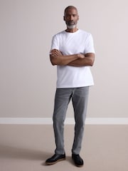 Light Grey Slim Fit Motion Flex Ultra Soft Jeans - Image 3 of 11