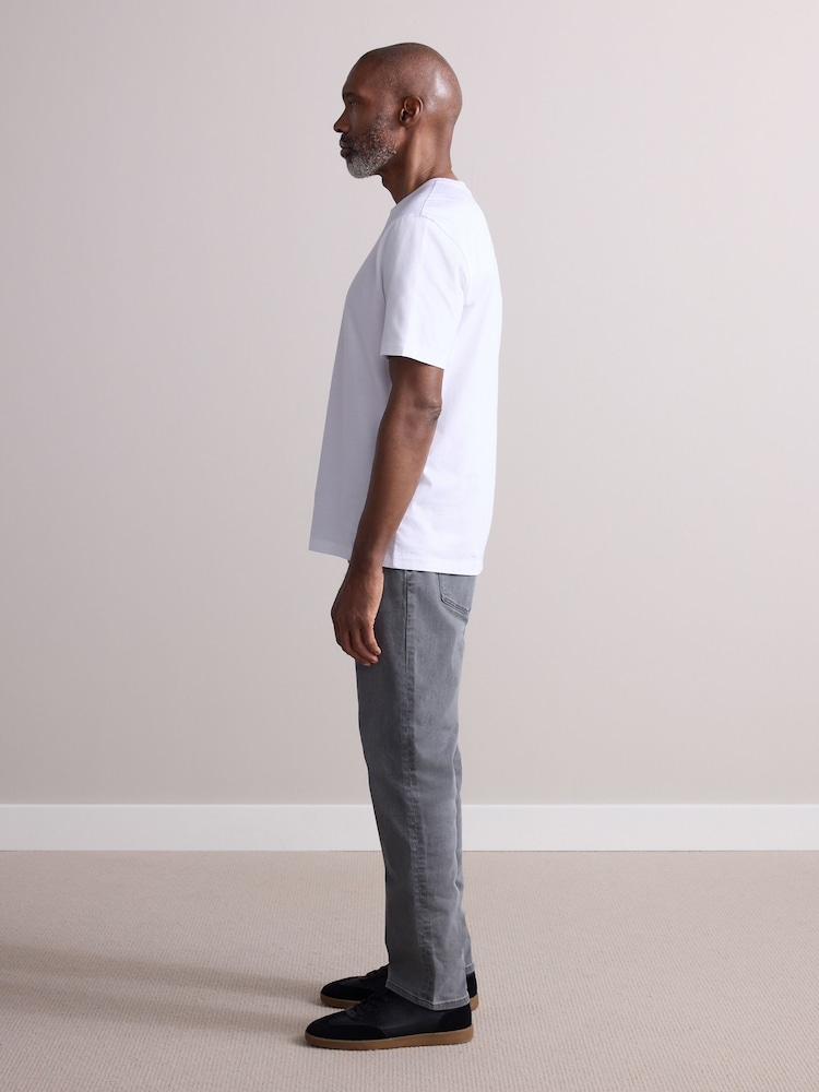 Buy Light Grey Slim Fit Motion Flex Ultra Soft Jeans from Next Jamaica