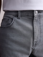 Light Grey Slim Fit Motion Flex Ultra Soft Jeans - Image 5 of 11
