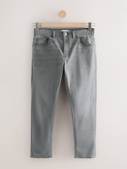 Light Grey Slim Fit Motion Flex Ultra Soft Jeans - Image 7 of 11
